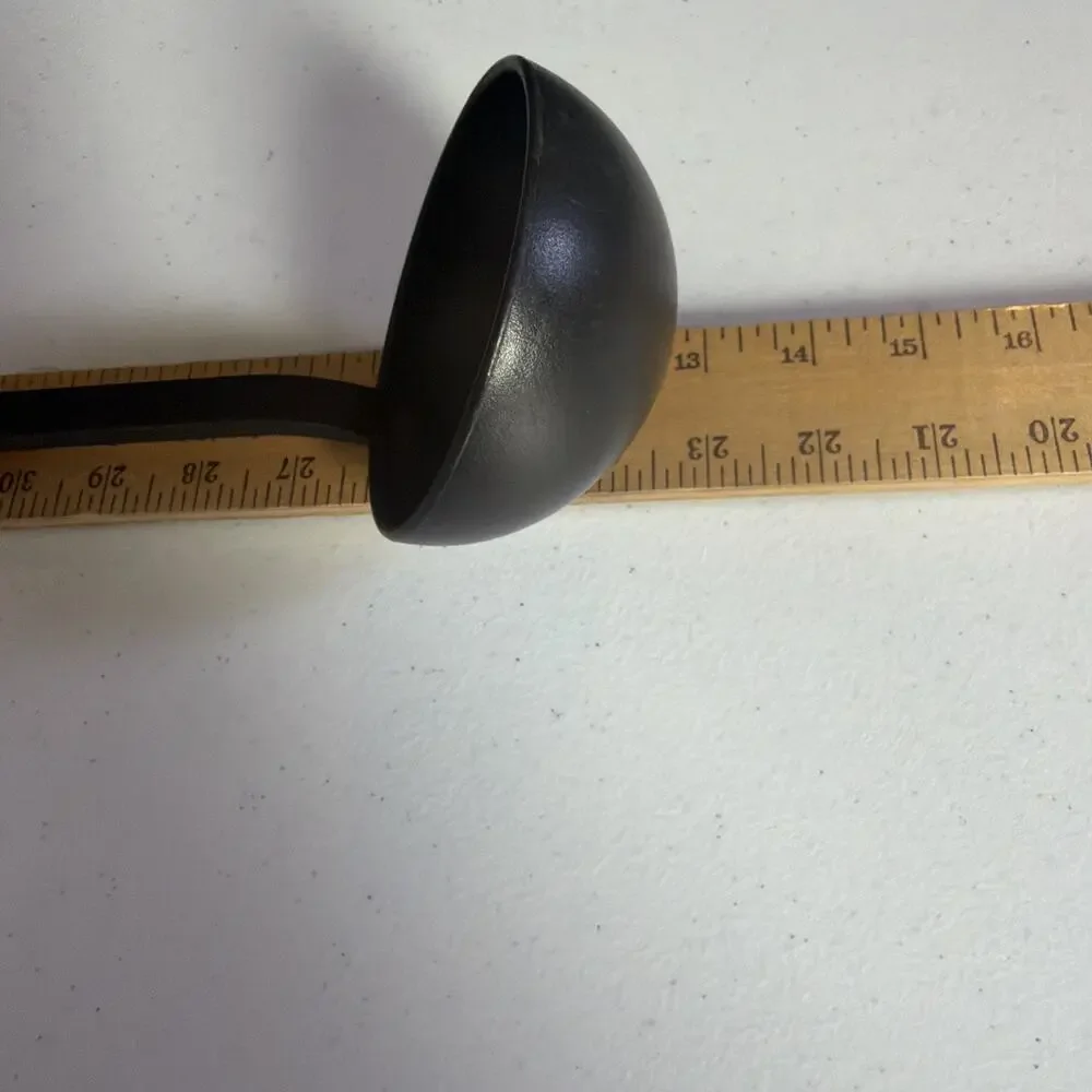 Farberware Black LADLE Nylon Plastic Easy Prep Dishwasher safe soup 13